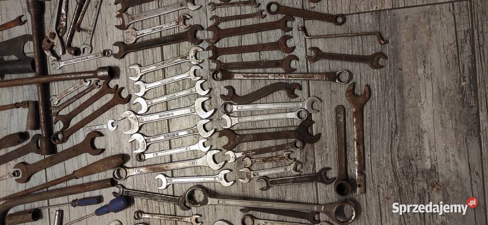 Zestaw starych kluczy narzędzi Dom i Ogród Dębica
