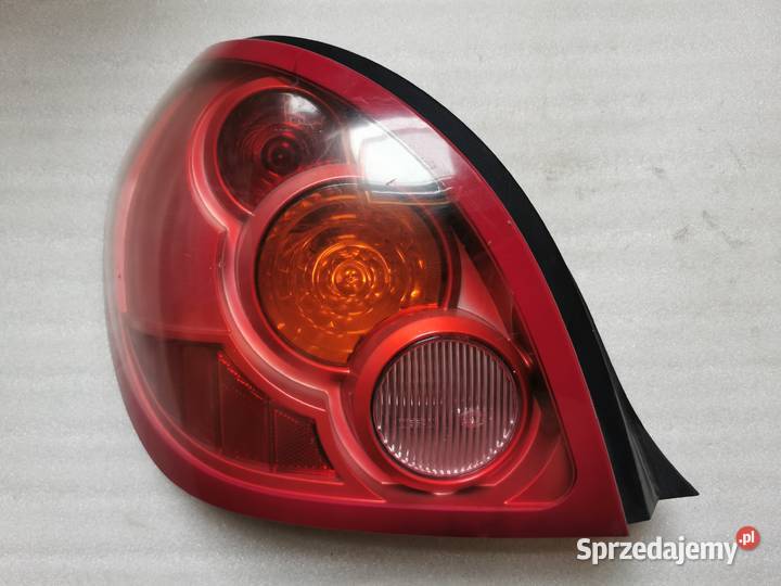 Lampa Lewy Tył Tylna Lewa Nissan Almera N16 Lift lampy tylne Oświetlenie