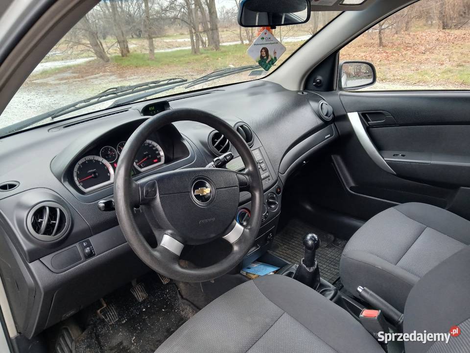 Chevrolet Aveo 12 85 2010 benzyna klimatyzacja Hatchback Prochowice