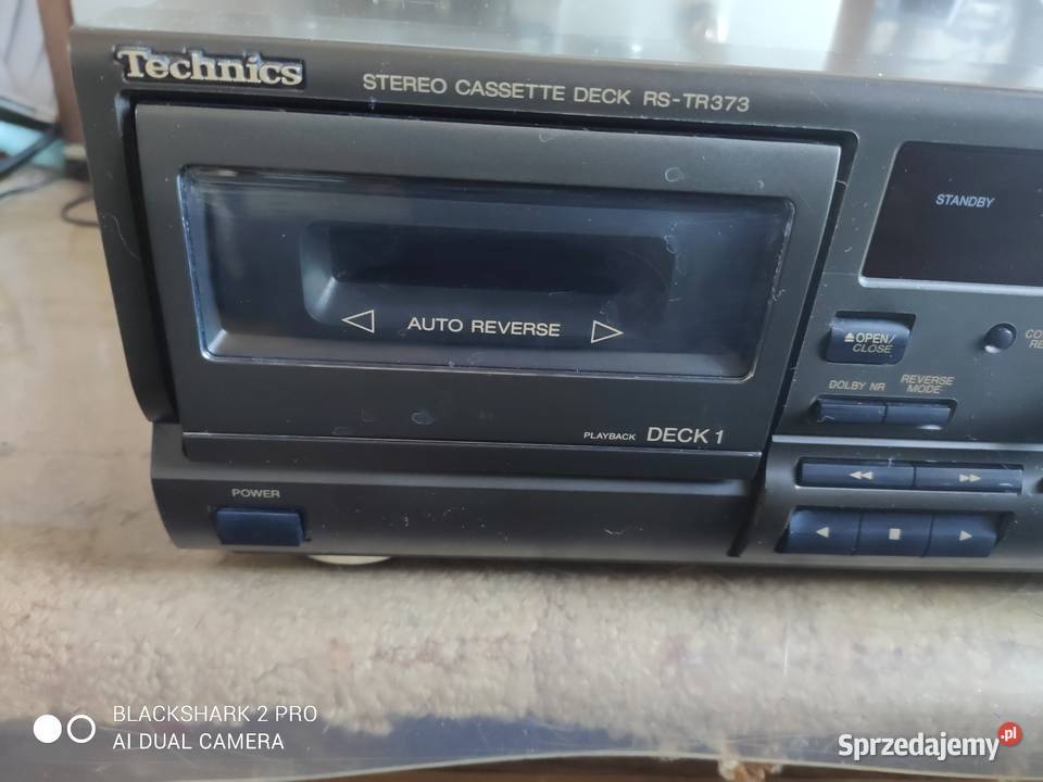 deck kasetowy Technics RSTR 373 Stargard sprzedam