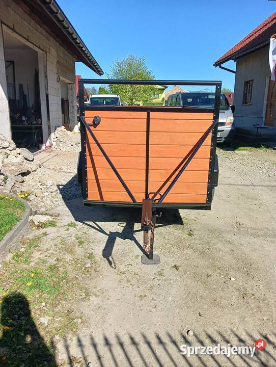 Nowa przyczepa dwukołówka Kołaczyce