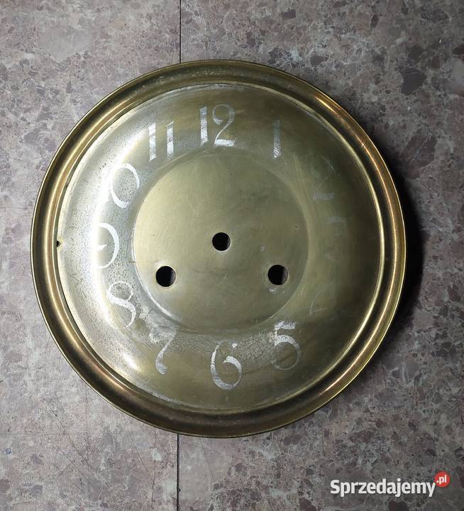 T145 Tarcza starego zegara GB 185 5632 Gustav Tczew