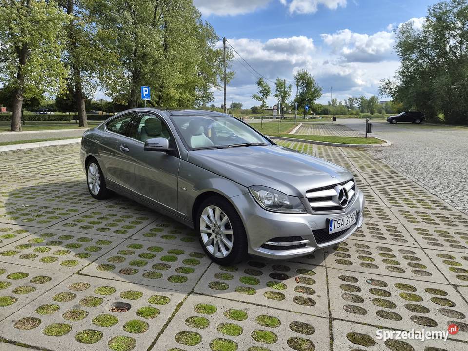 Mercedes C Coupe 18 CGI 156 Piękny jasny środek system Start-Stop świętokrzyskie Sandomierz
