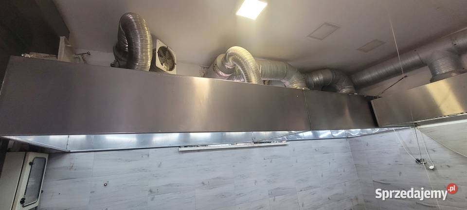 Pochłaniacz okap ociekacz nierdzewny Gastronomia śląskie Częstochowa