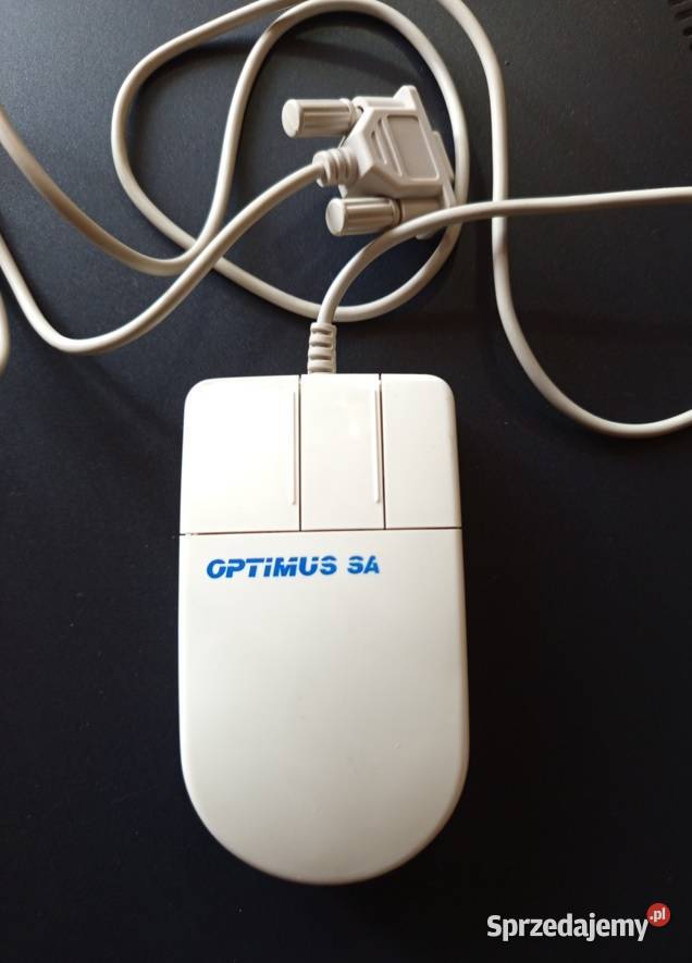 Myszka OPTIMUS oryginalna RS232 prot COM nowa Klawiatury i myszy Rzeszów