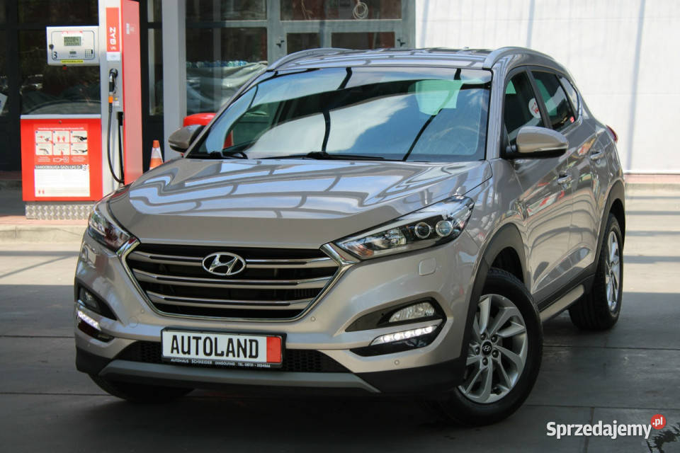 Hyundai Tucson Bezwypadkowy bogata wersja szary Gliwice