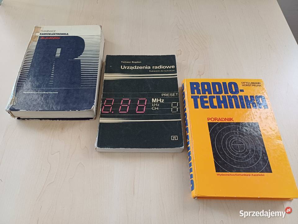 książki Radiotechnika Radioelektronika Warszawa