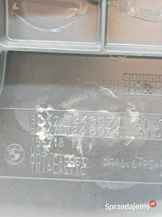 TAPICERKA BOCZEK BAGAŻNIKA LEWY PRAWY KOMPLET