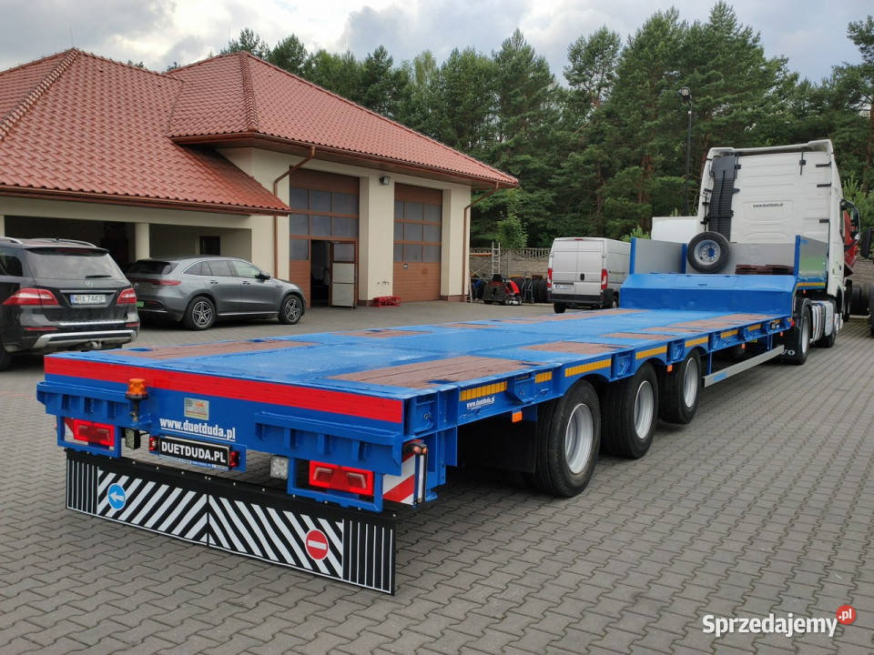 niskopodwoziowa Bodex Poszerzana 3 Osie SAF Widełki