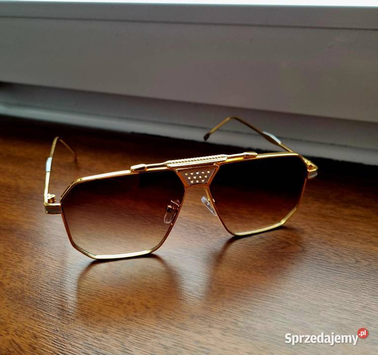 Piękne męskie okulary unisex nowość 2026 Uniseks