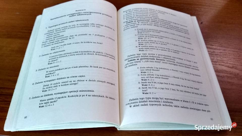 Rozwiązywanie zadań tekstowych w klasach IIII Gdańsk