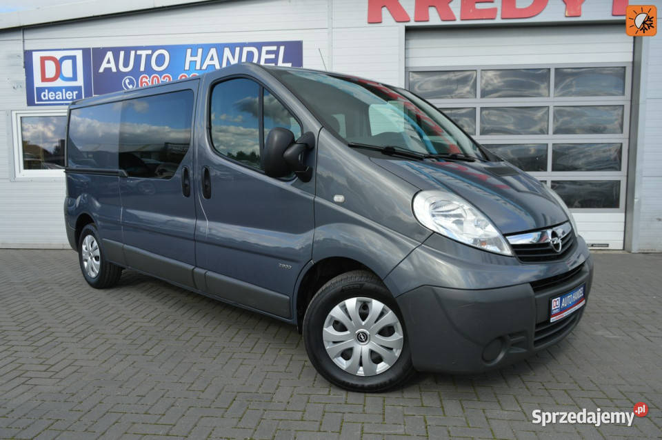 Opel Vivaro 20 CDTI LONG 6osobób Brygadówka autoalarm lubelskie Hrubieszów