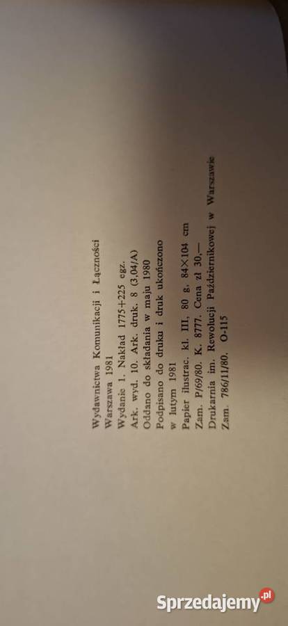 I wydanie Posadowienia drogowe na gruntach Antykwariat Łęczyca