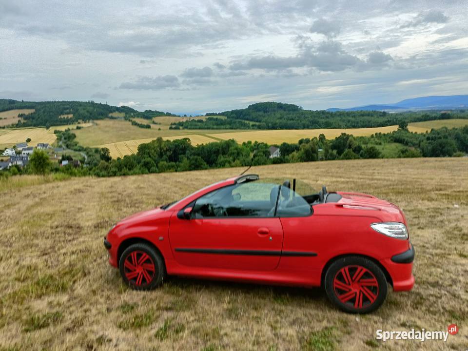 Peugeot 206 CC Cabrio 16 Automat skóry dolnośląskie Kłodzko
