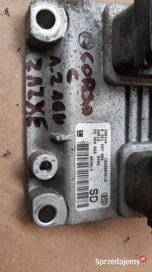 komputer sterownik silnika corsa c 12 16V Z12XE komputery dolnośląskie Dębno sprzedam