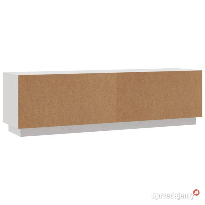 Szafka pod telewizor biała 140x35x40 lite drewno Warszawa