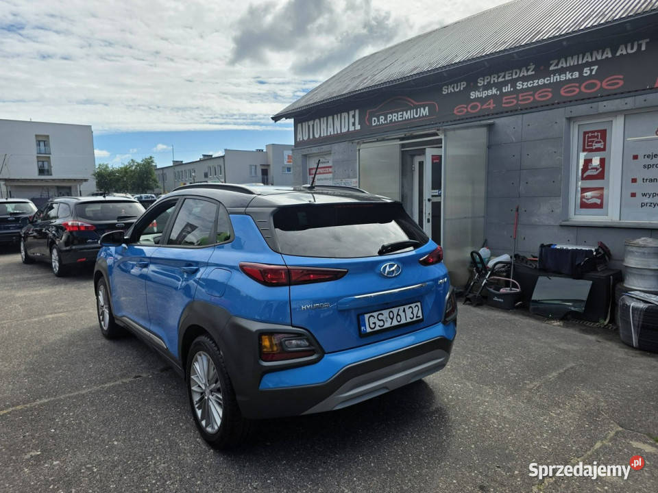 Hyundai Kona 10 Benzyna 120 LED Alufelgi Kamera tempomat Słupsk