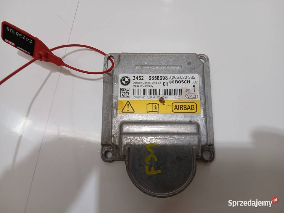 MODUŁ SENSOR AIRBAG BMW F30 F31 6858698 Strzyżewice sprzedam