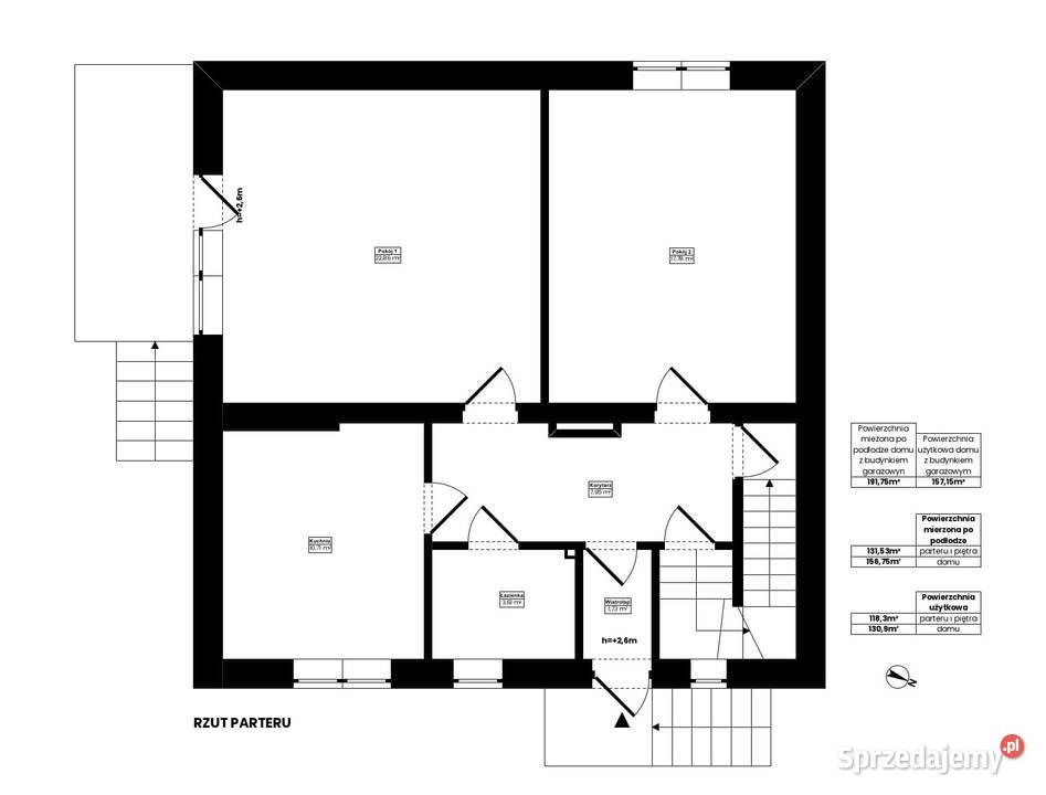 Dom 130m Garaż 26m Ciechanów Kargoszyn Pełne sprzedam