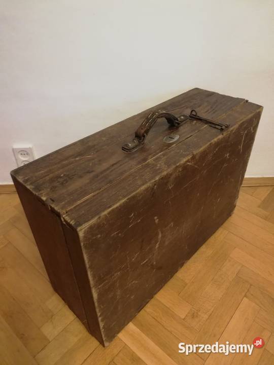 Drewniany Kufer Antyk Warszawa