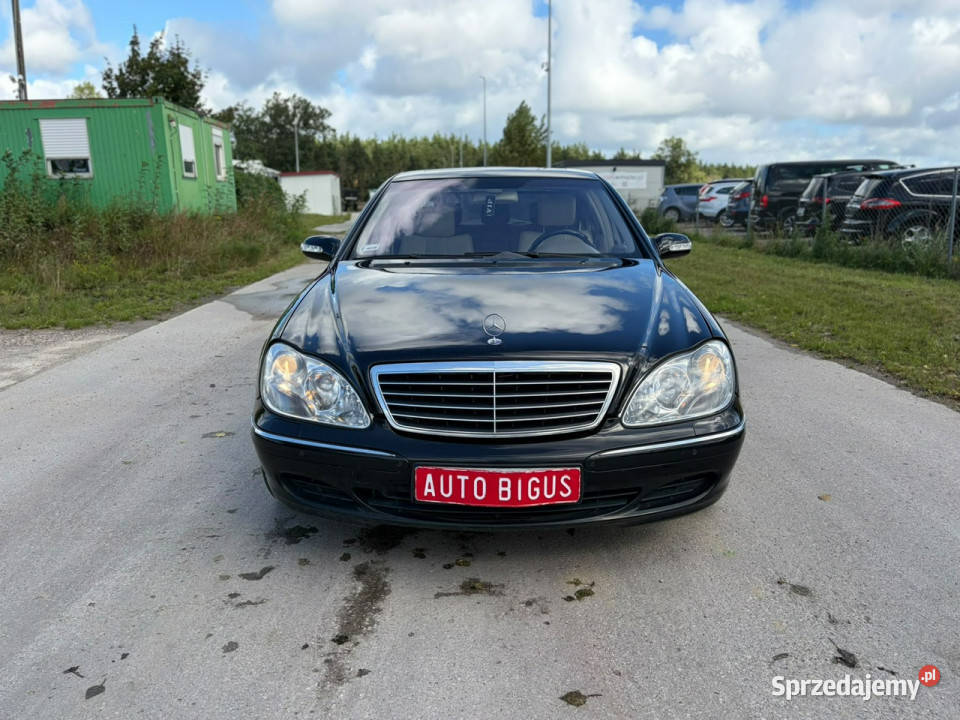 Mercedes S 320 super stan zarejestrowana W220 gniazdo USB Lębork