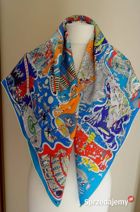 Hermes Paris apaszka twill silk Jan Bajtlik