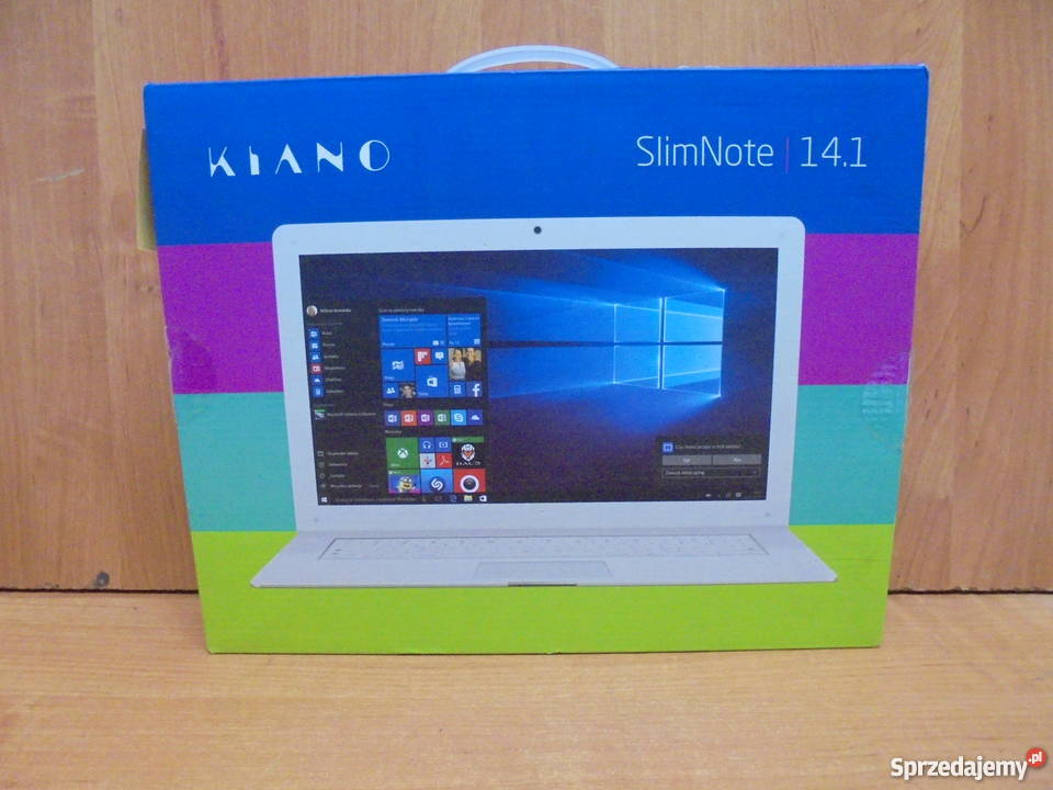 Notebook KIANO SlimNote 141 Biały Katowice