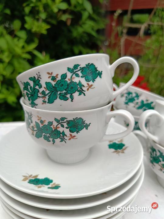 Biała porcelana 6 x duo warmińsko-mazurskie Szczytno