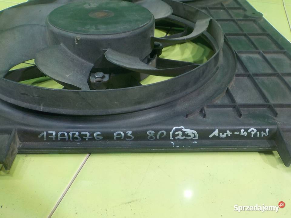 AUDI A3 8P II LIFT 18 B 09r CABRIO 2D wentylator Suków sprzedam