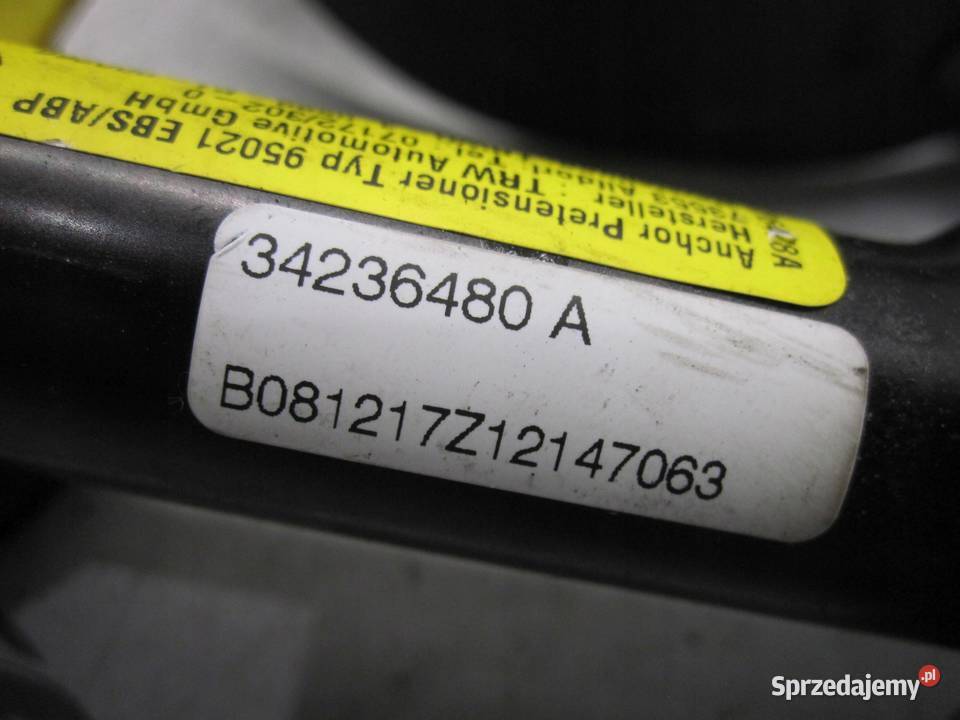 OPEL MERIVA B 10r pas bezpieczeństwa prawy przód świętokrzyskie