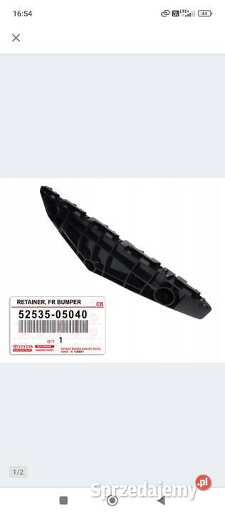 Toyota Avensis t27 ślizg zderzaka Pozostałe Radom sprzedam