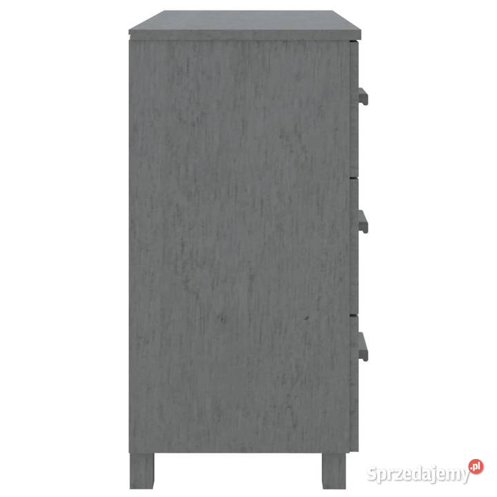 Szafka HAMAR ciemnoszara 90x40x80 lite drewno mazowieckie Warszawa sprzedam