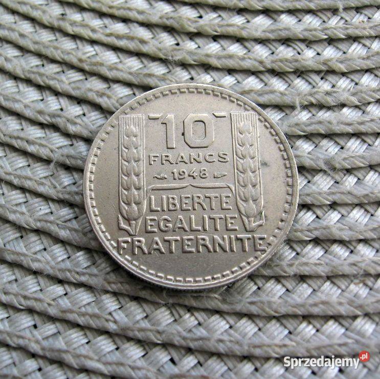 Francja 10 Franków 1948r