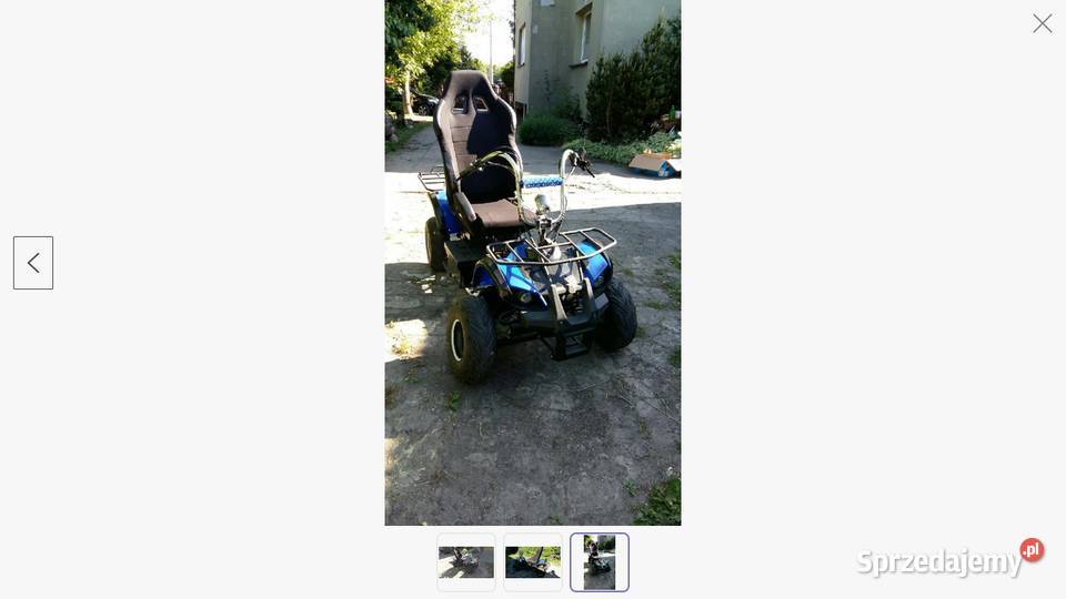 Quad wózek skuter elektrczyny 1000W silnik 48V Nadarzyn