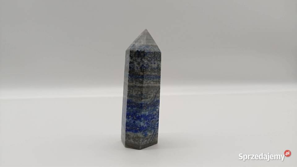 Kolekcjonerski polerowany stożek obelisk wieża Olsztyn