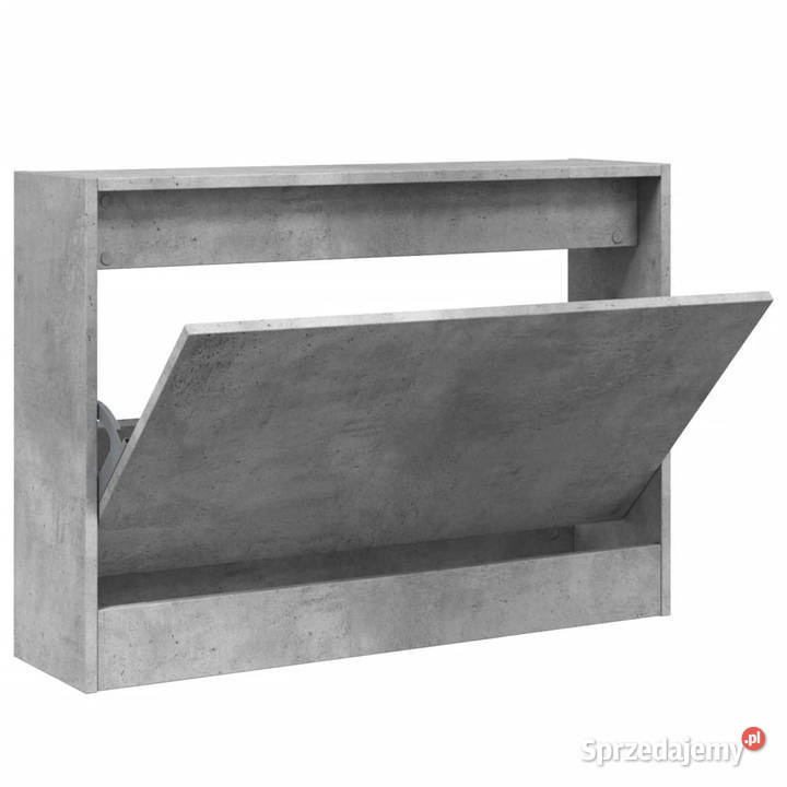 Szafka na buty szarość betonu 80x21x57 WM839913 Warszawa sprzedam
