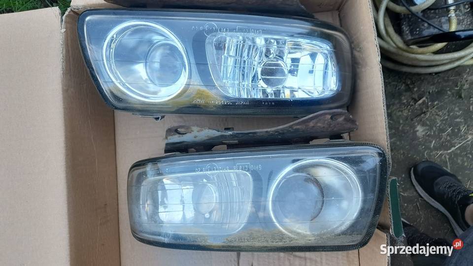 Subaru Legacy 9498 halogeny szoczewki przód JDM mazowieckie Podkowa Leśna sprzedam