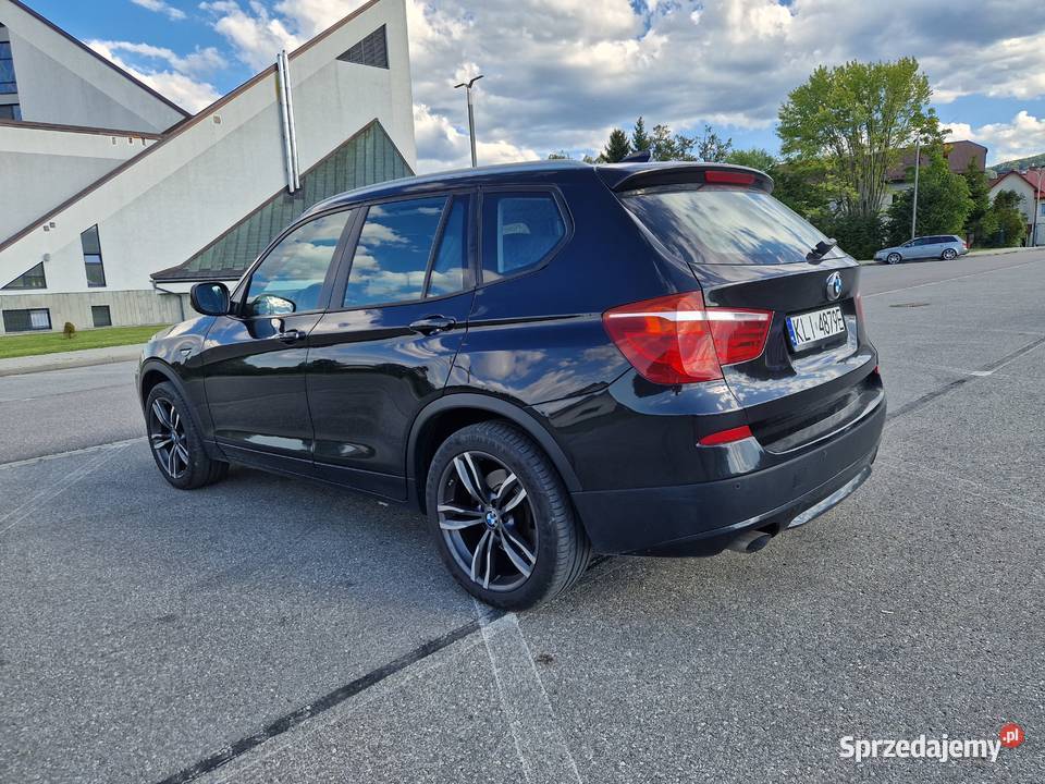 BMW X3 xDrive 2012 Skóra Rolety Zadbany Samochody osobowe Mszana Dolna