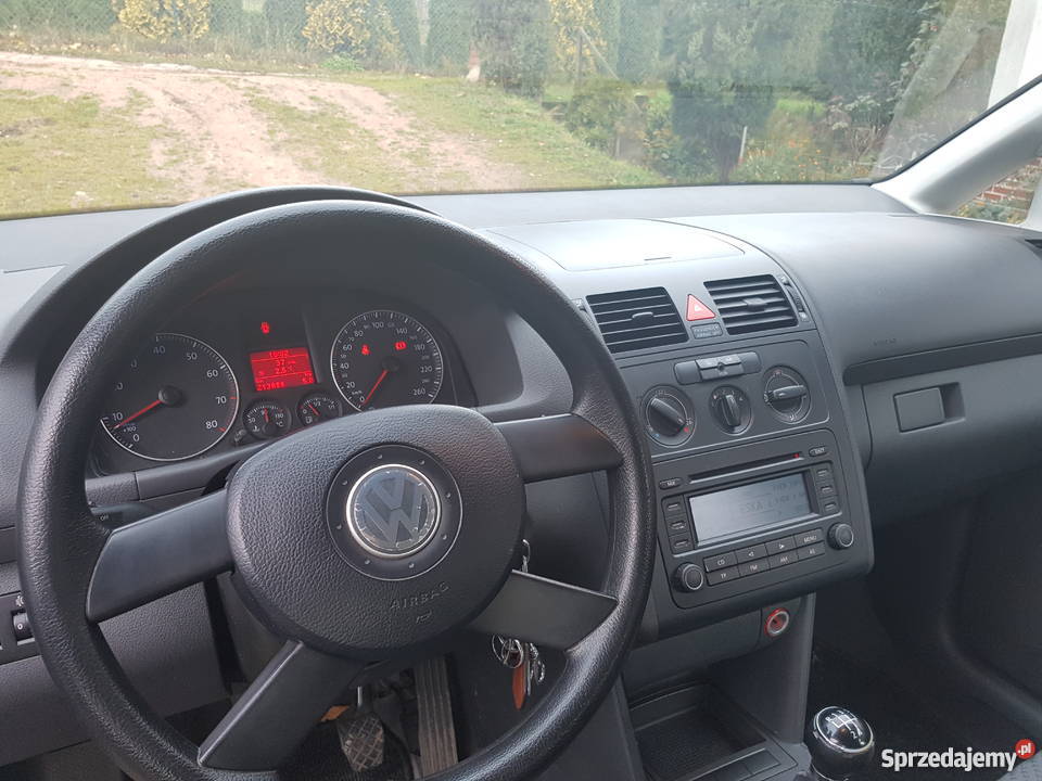 Volkswagen Touran 16 benzyna 7osobowy elektryczne lusterka Prabuty