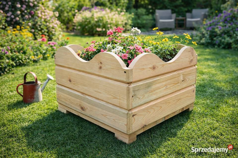 donica ogrodowa donice drewniana taras meble Rudnik nad Sanem