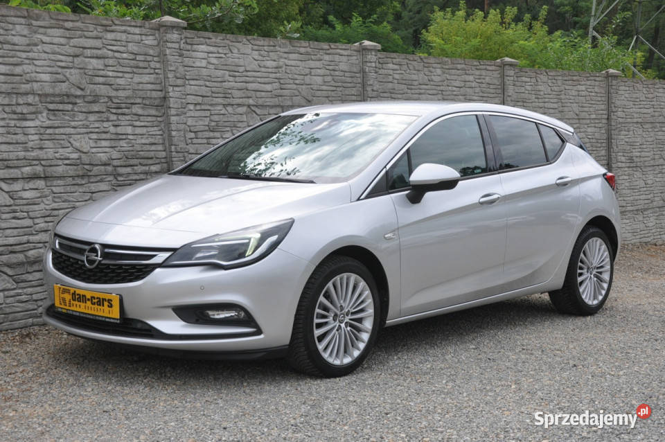 Opel Astra 14 Turbo 125 LED Navi Radar Asystent Dąbrowa Górnicza