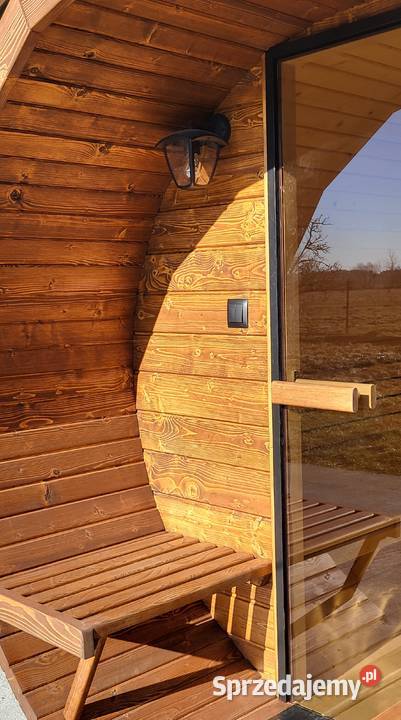 Sauna Ogrodowa Premium Okazja Dostępna ręki