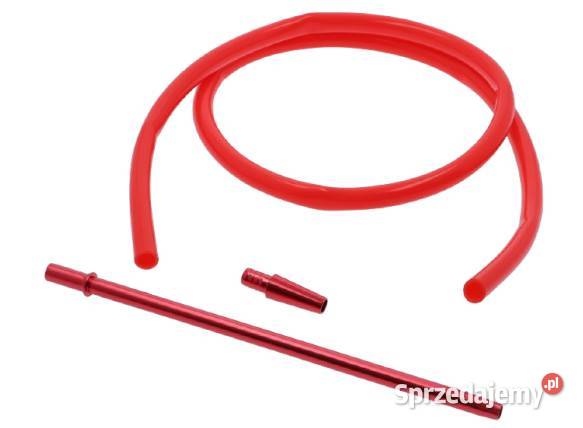 Czerwony Wąż do Shishy Fajki Wodnej Hookah Ostrowy nad Okszą