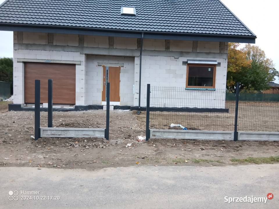 Ogrodzenie panelowe bramy furtki ocynk