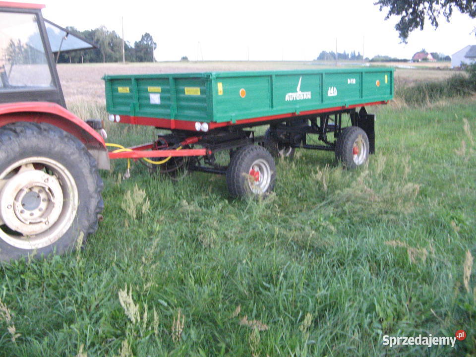 przyczepa d46 d35 d732 2 stronny wywrot stan Ryki sprzedam