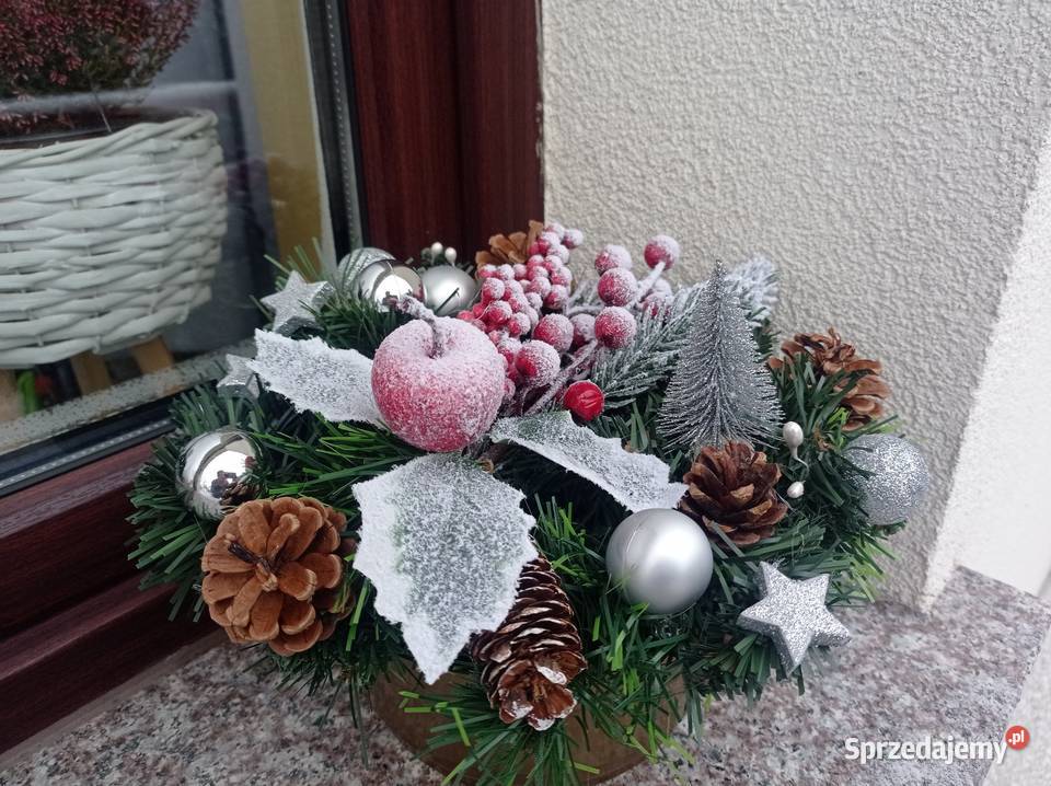 Stroik świąteczny na cmentarz Rzepiennik Suchy