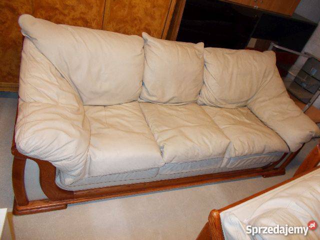 Komis GIGANT Komplet wypoczynkowy skóra mazowieckie Warszawa sprzedam