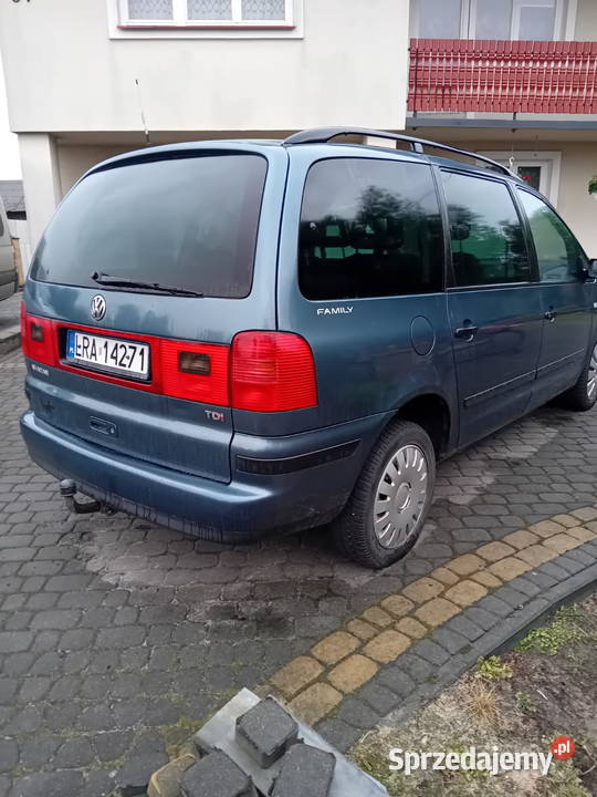 Volkswagen Sharan 7 osobowy Zarejestrowany w Polsce Skrobów sprzedam