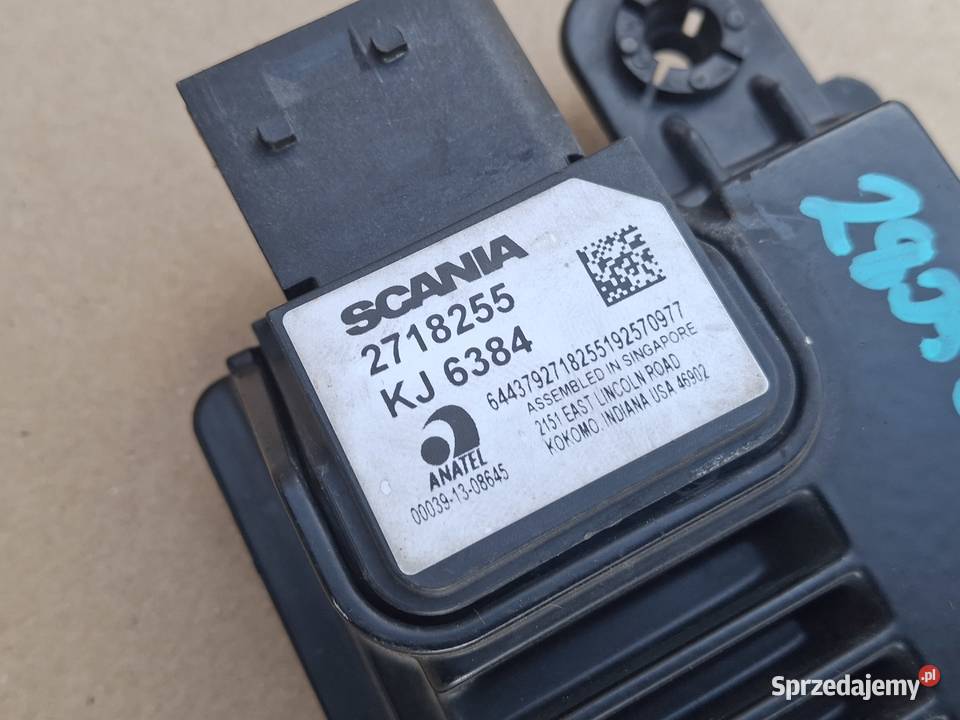 SCANIA R S RADAR CZUJNIK ODLEGŁOŚCIOWY SENSOR ciężarowe lubuskie Bieleń
