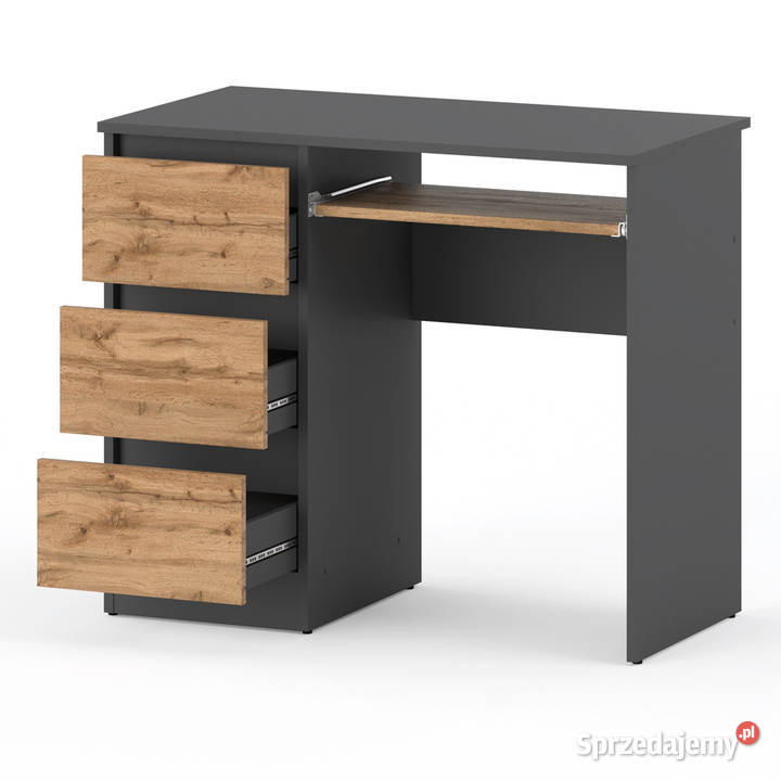 Biurko Szkolne Komputerowe Loft 3 Szuflady 90 50cm Biurka warmińsko-mazurskie Elbląg